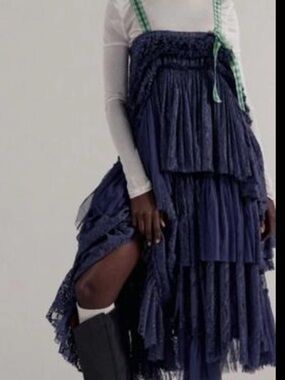 Free People Isabel Midi Dress NWOT Size Medium
